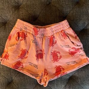 Crab shorts